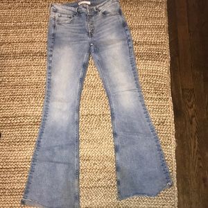 Zara flare jeans
